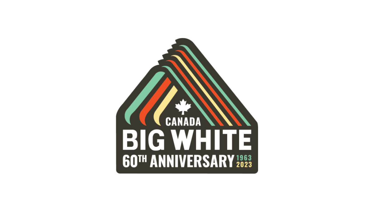 Big White 60th Anniversary Logo Logo