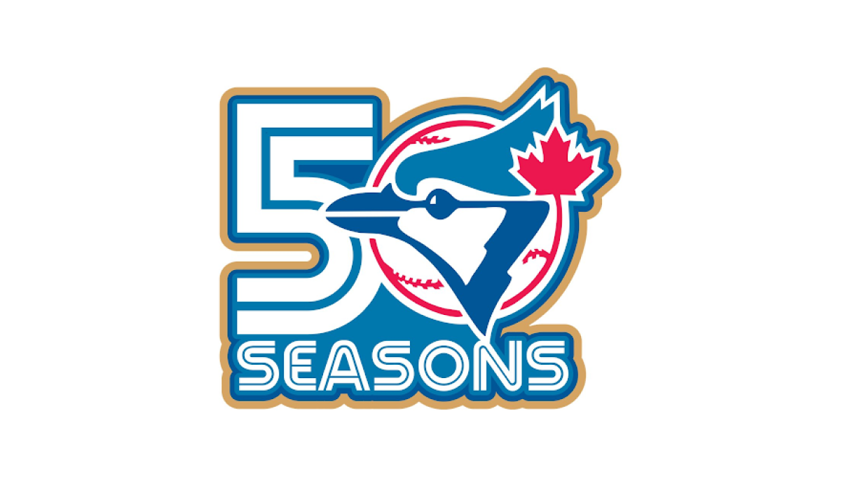 Blue Jays 50th Anniversary Logo Logo