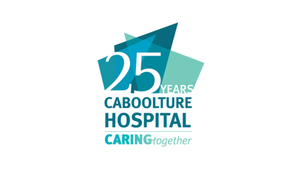 Caboolture Hospital 25th Anniversary Logo