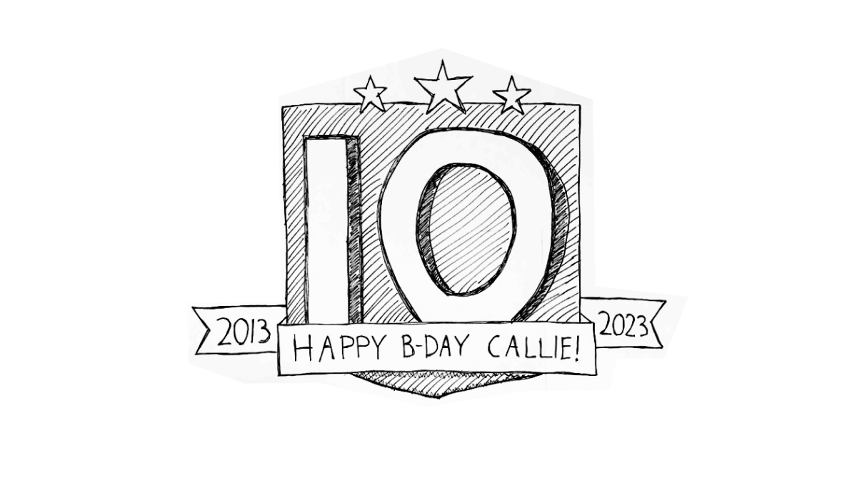 Callie (My Daughter) 10th Anniversary Logo