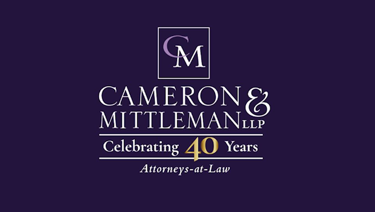 Cameron & Mittleman LLP 40th Anniversary Logo