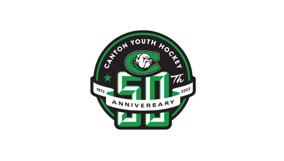 Canton Youth Hockey 50th Anniversary Logo Logo
