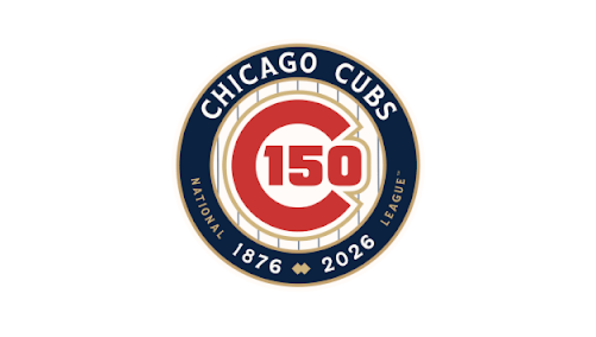 Chicago Cubs 150th Anniversary Logo