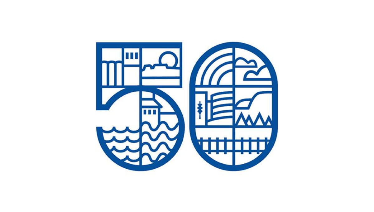City of Thunder Bay 50th Anniversary Logo Logo
