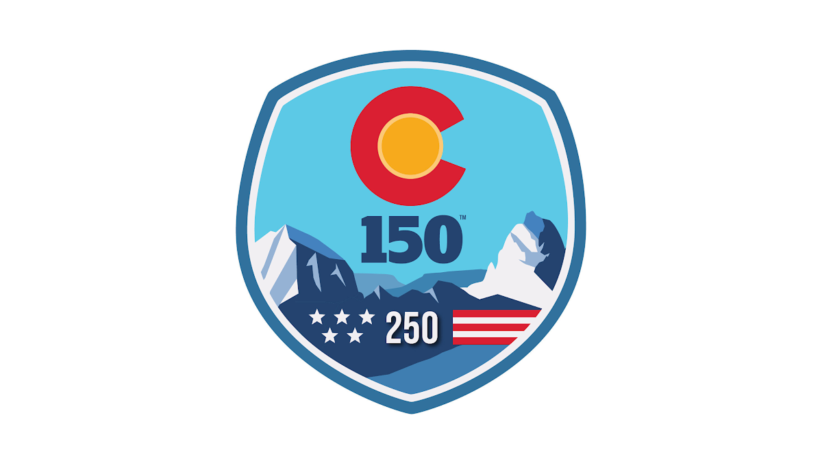 Colorado 150th Anniversary Logo