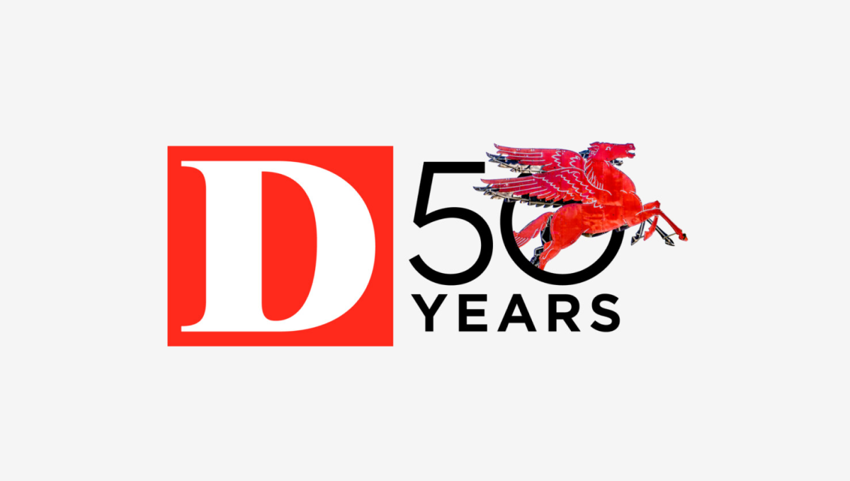 D Magazine 50th Anniversary Logo