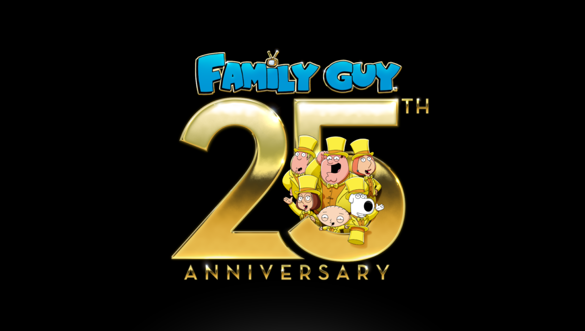 Family Guy 25th Anniversary Logo Logo