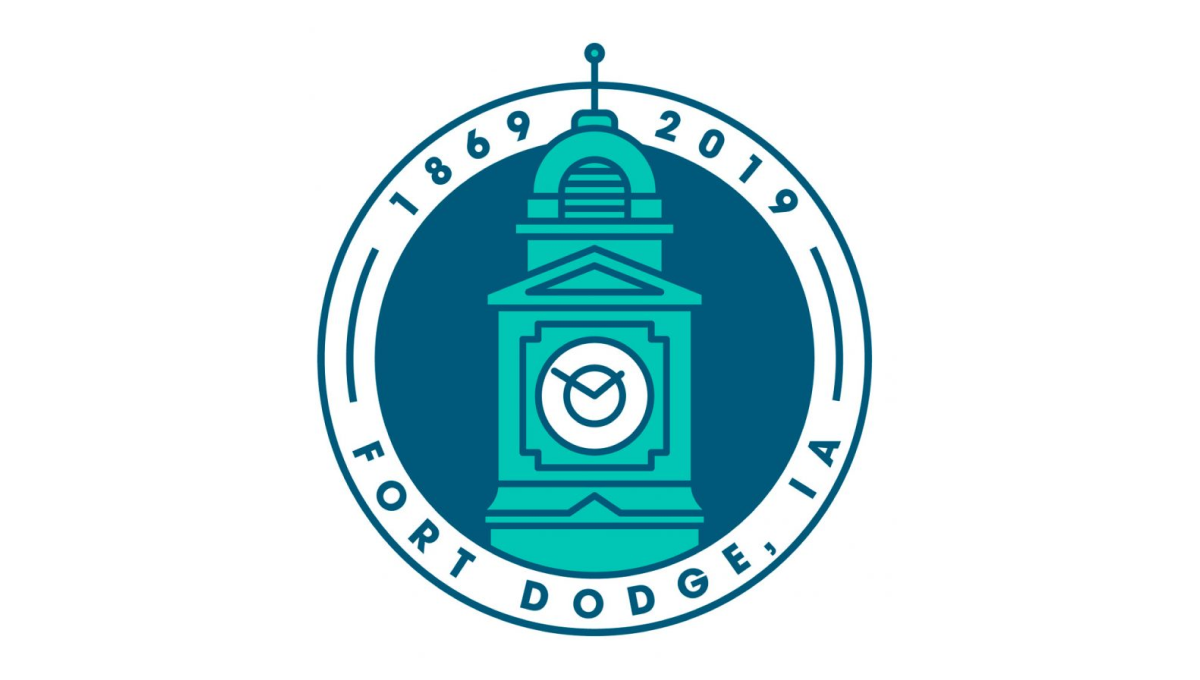 Fort Dodge 150th Anniversary Logo