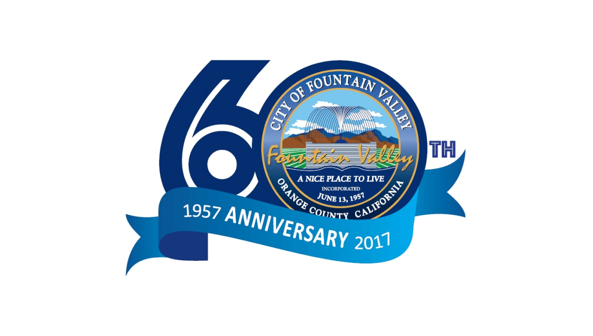 Fountain Valley 60th Anniversary Logo Logo