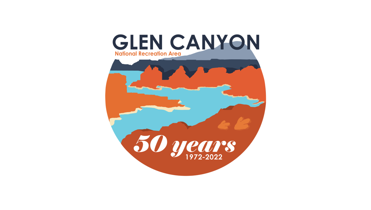 Glen Canyon National Recreation Area 50th Anniversary Logo Logo