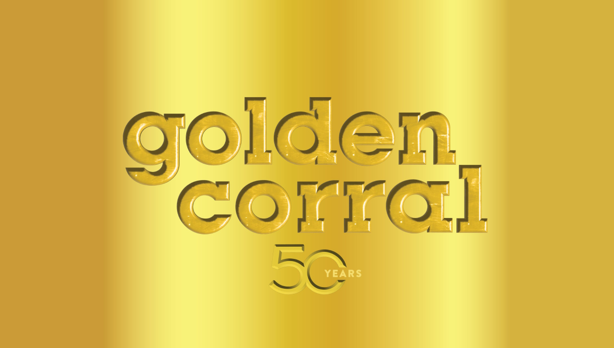 Golden Corral 50th Anniversary Logo