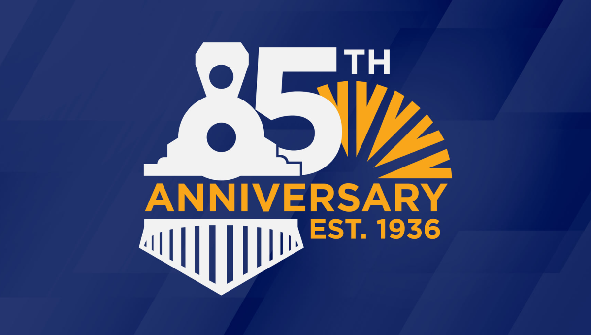 Goldenwest Credit Union 85th Anniversary Logo Logo