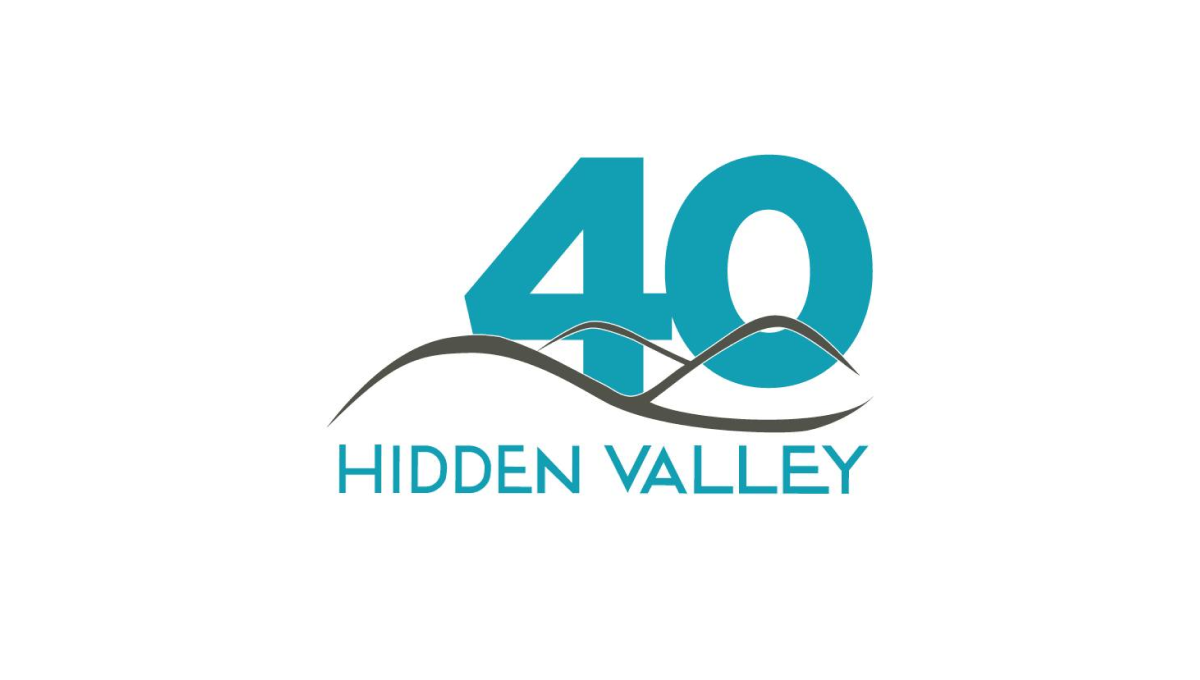 Hidden Valley 40th Anniversary Logo Logo