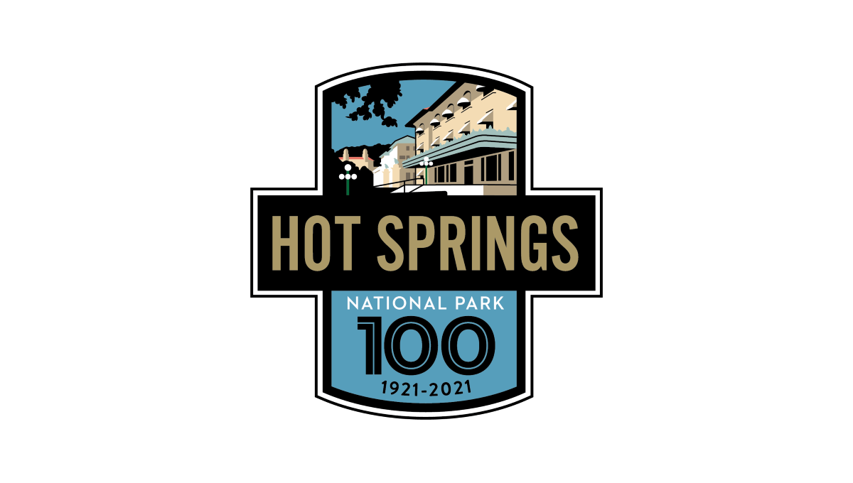 Hot Springs National Park 100th Anniversary Logo Logo