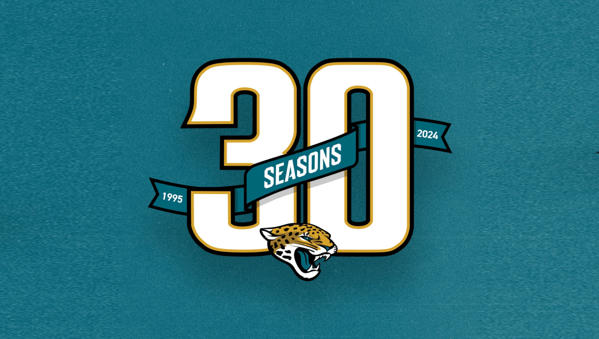 Jacksonville Jaguars 30th Anniversary Logo