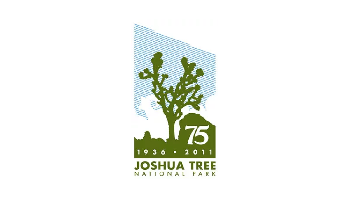 Joshua Tree National Park 75th Anniversary Logo
