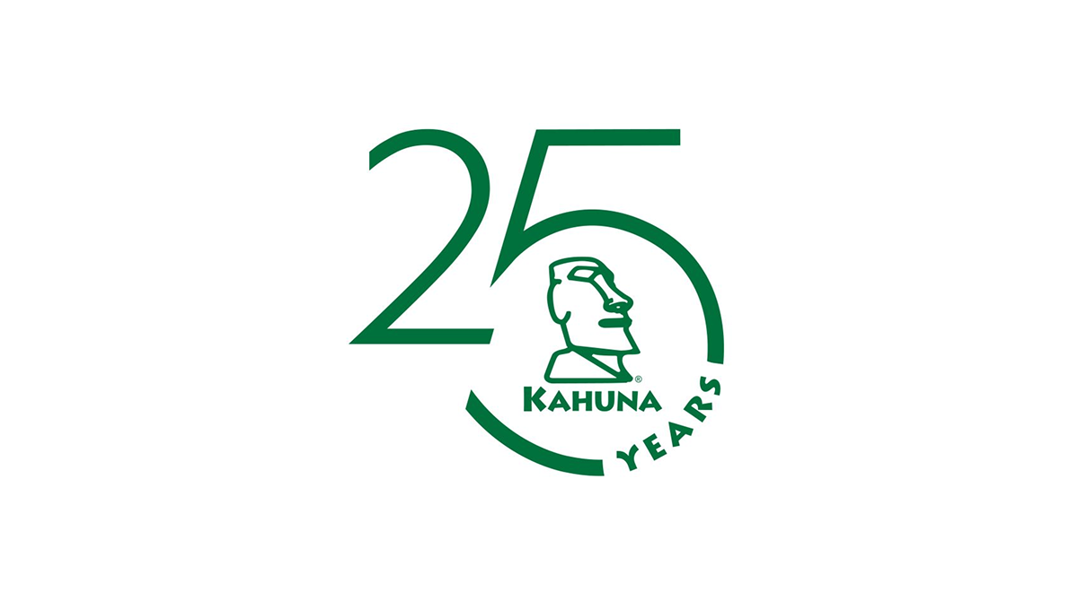 Kahuna 25th Anniversary Logo