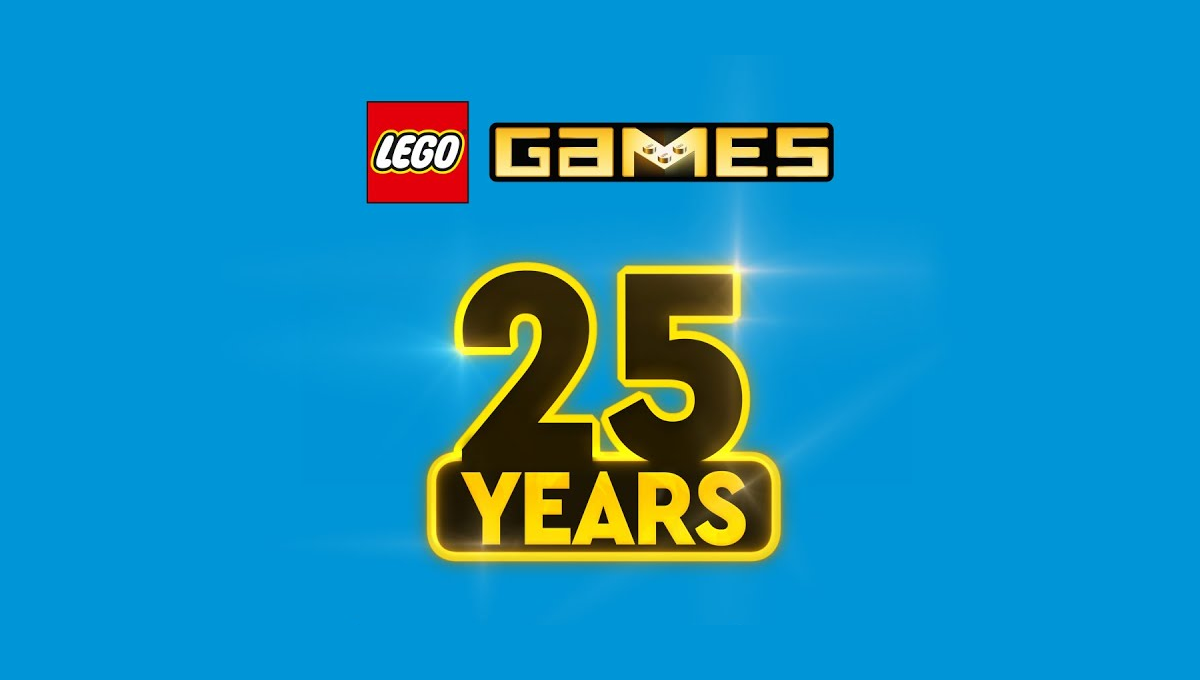 Lego Games 25th Anniversary Logo Logo