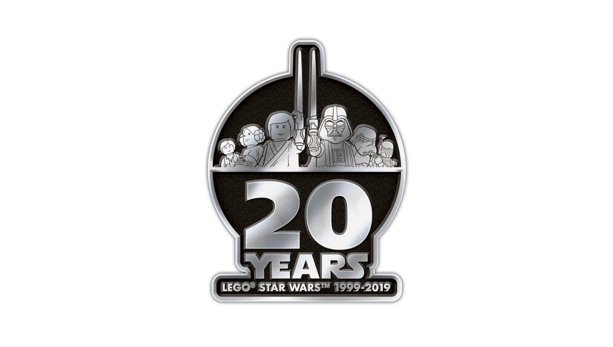 Lego Star Wars 20th Anniversary Logo Logo