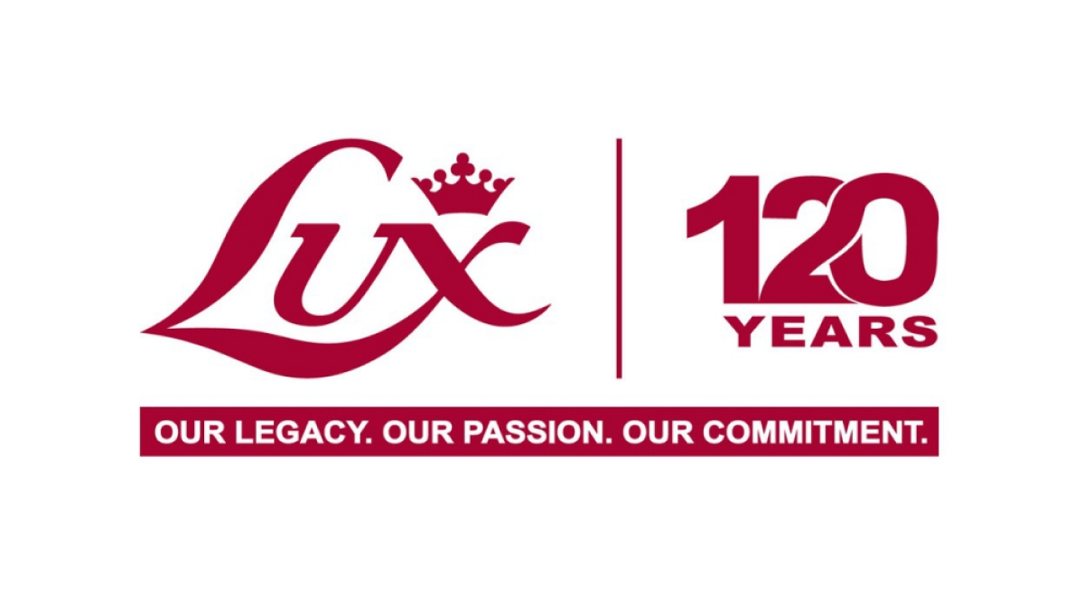 Lux International 120th Anniversary Logo Logo
