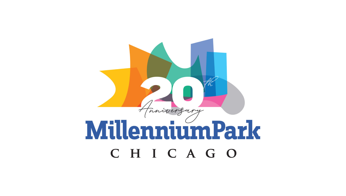Millennium Park 20th Anniversary Logo