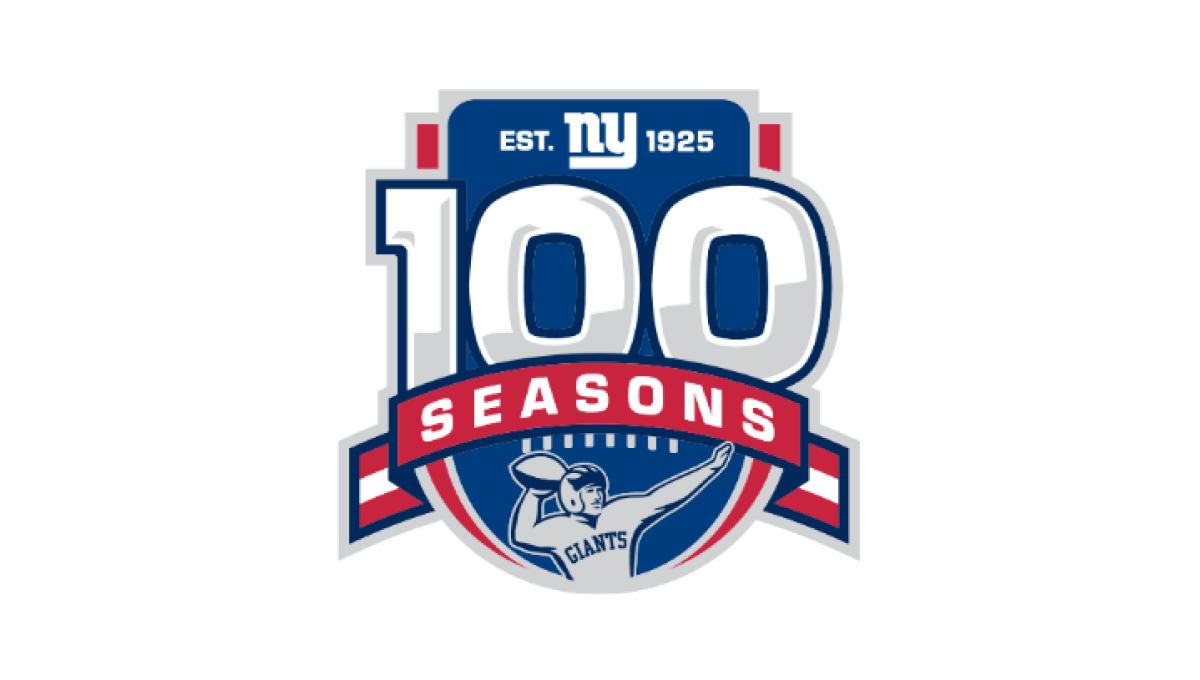 New York Giants 100th Anniversary Logo