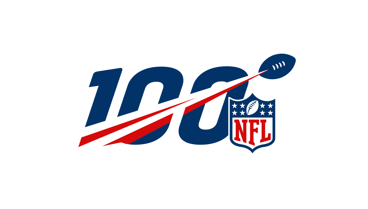 National Football League 100th Anniversary Logo Logo