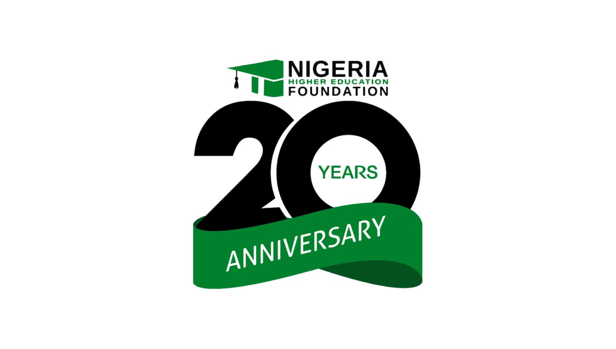 Nigeria Foundation 20th Anniversary Logo Logo