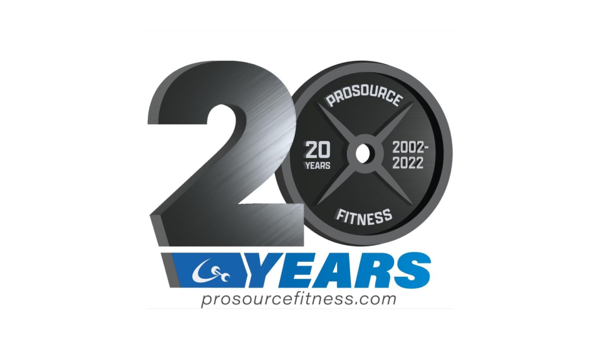 Pro Source Fitness 20th Anniversary Logo Logo