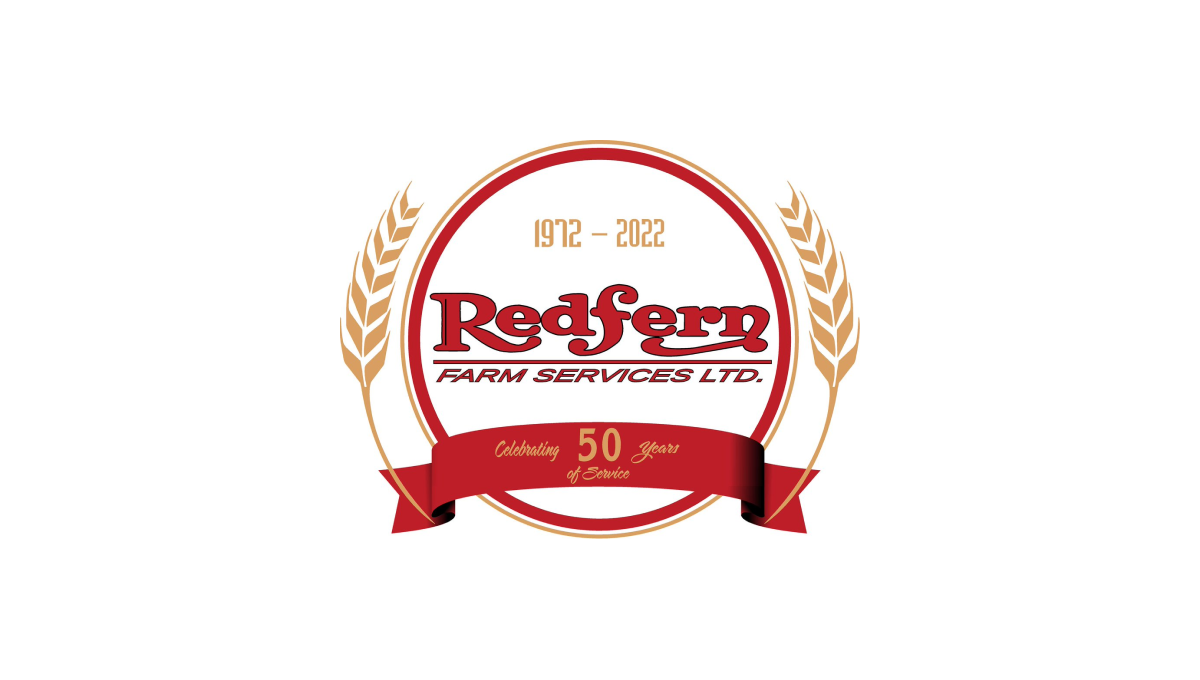 Red Fern Farm Services 50th Anniversary Logo