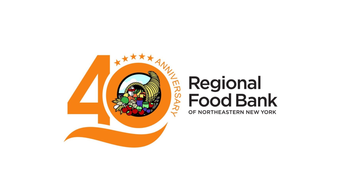 Regional Food Bank 40th Anniversary Logo Logo