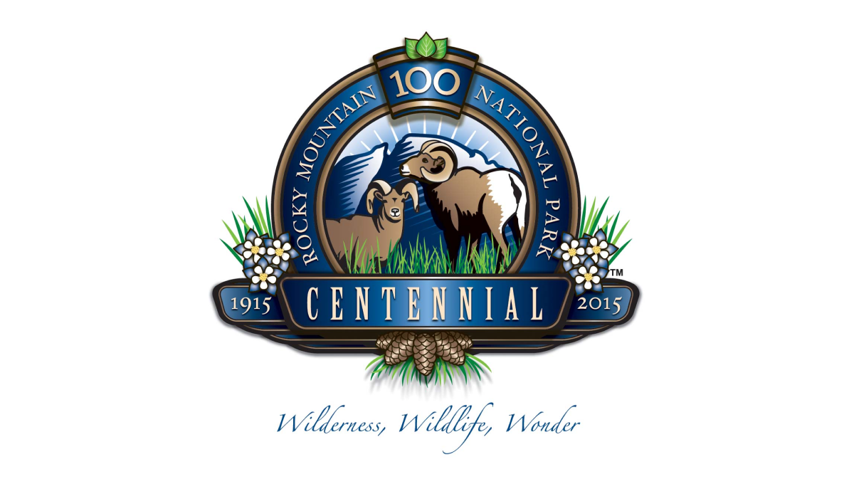 Rocky Mountain National Park 100th Anniversary Logo