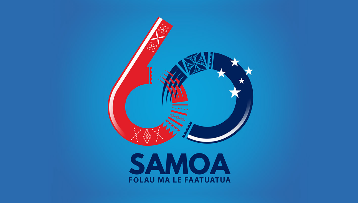 Samoa Independence 60th Anniversary Logo