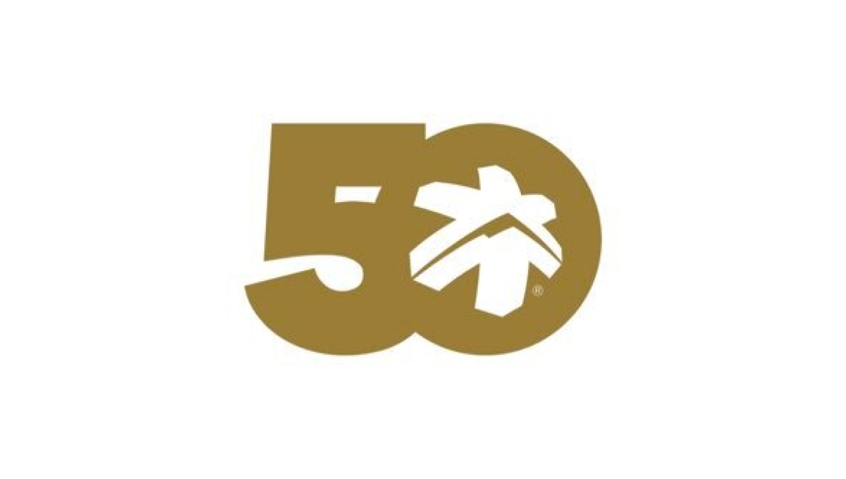 Ski Utah 50th Anniversary Logo
