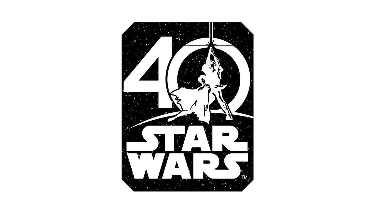 Star Wars 40th Anniversary Logo Logo