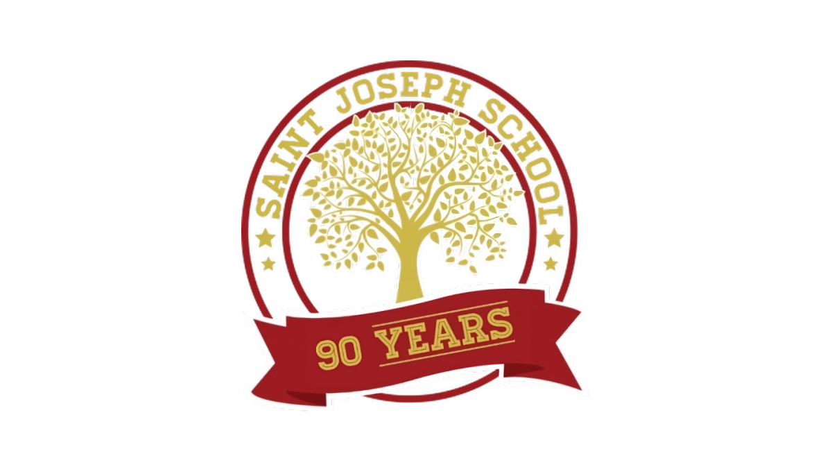 St Joseph School 90th Anniversary Logo