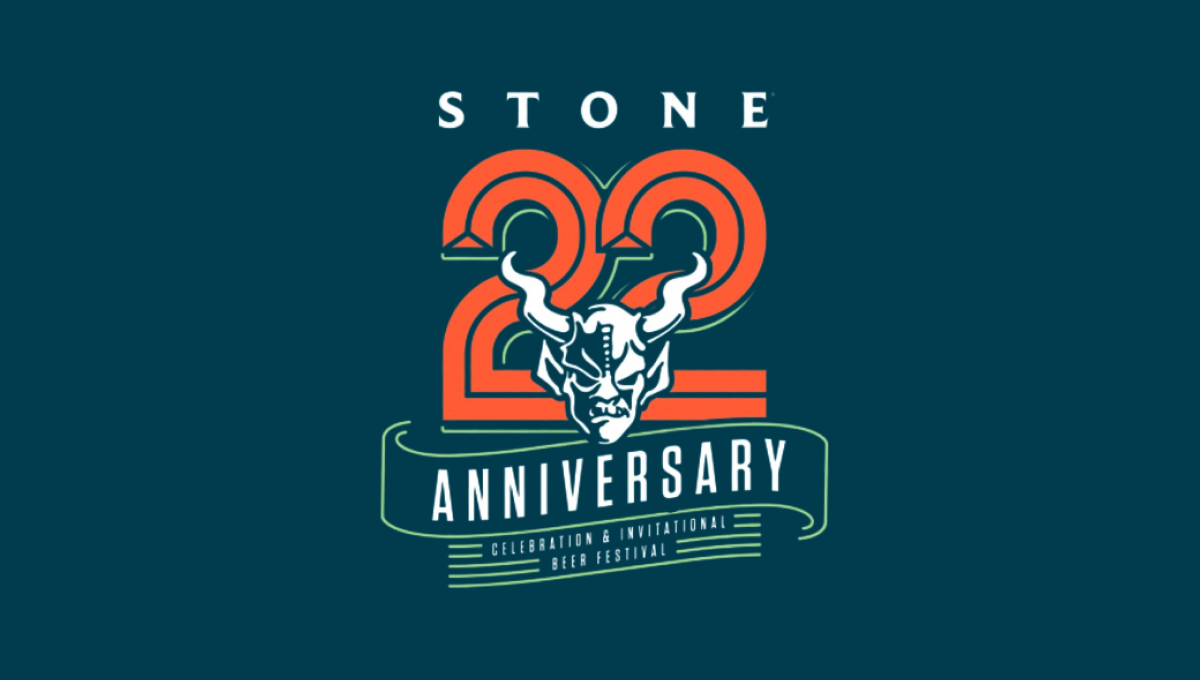 Stone Brewing 20th Anniversary Logo Logo