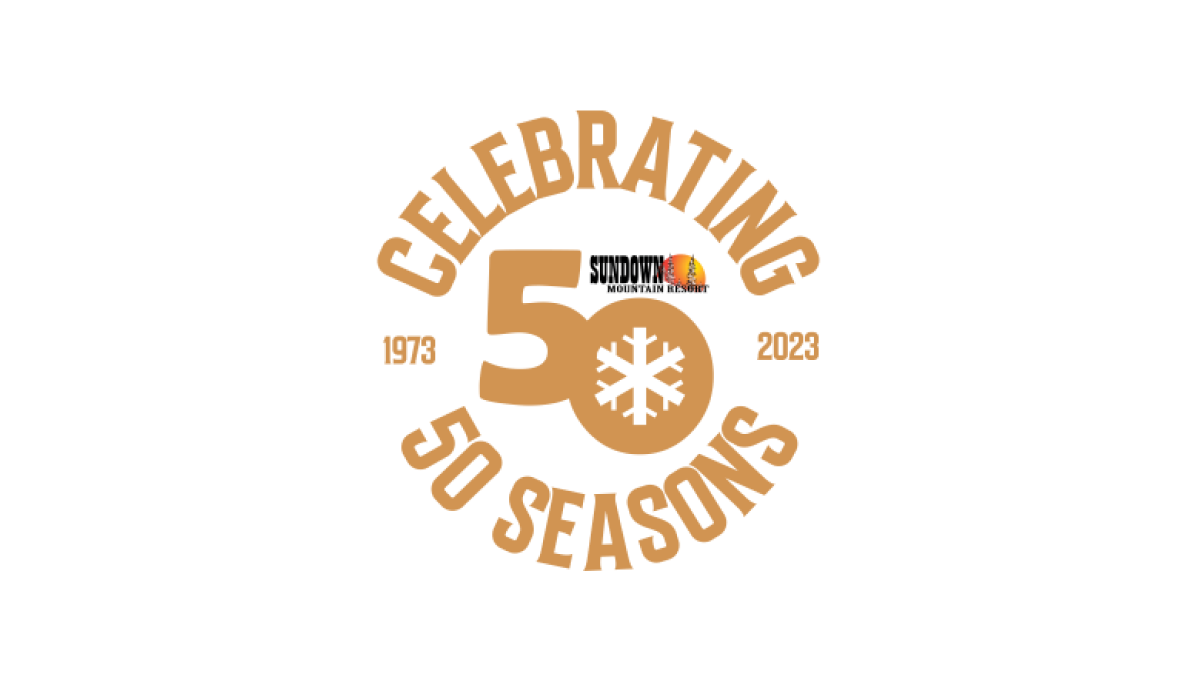 Sundown Ski Area 50th Anniversary Logo