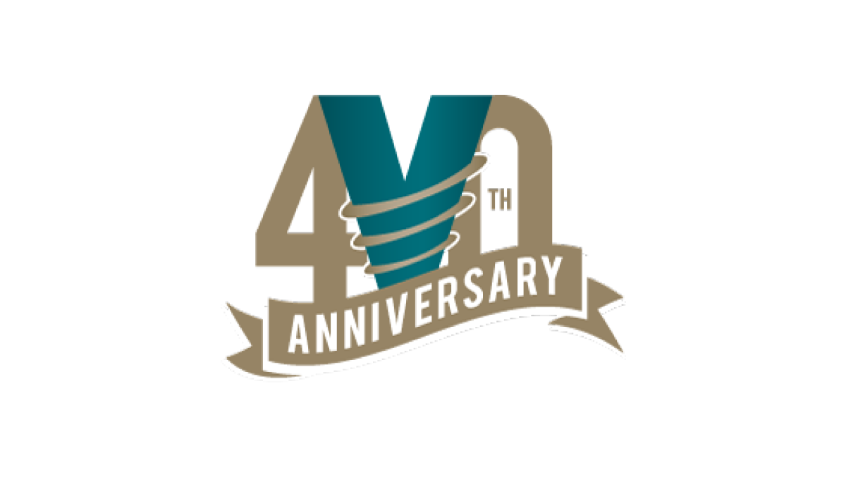 Valley Oral Surgery 40th Anniversary Logo