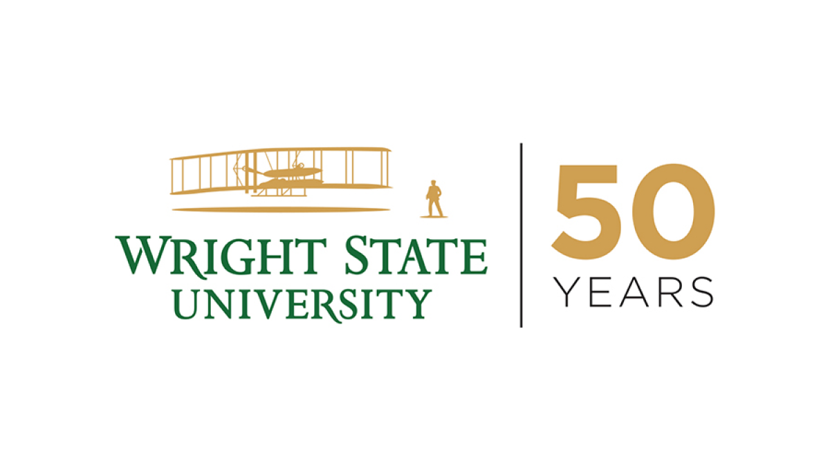 Wright State University 50th Anniversary Logo Logo