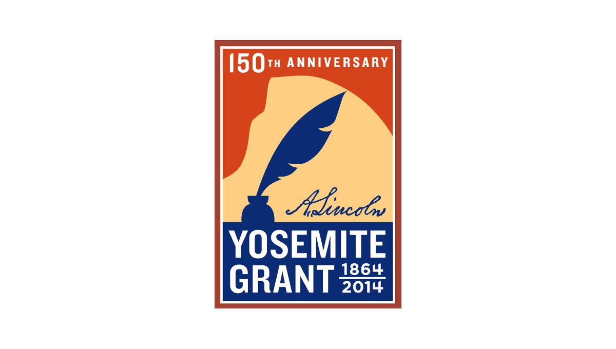 Yosemite Grant 150th Anniversary Logo Logo